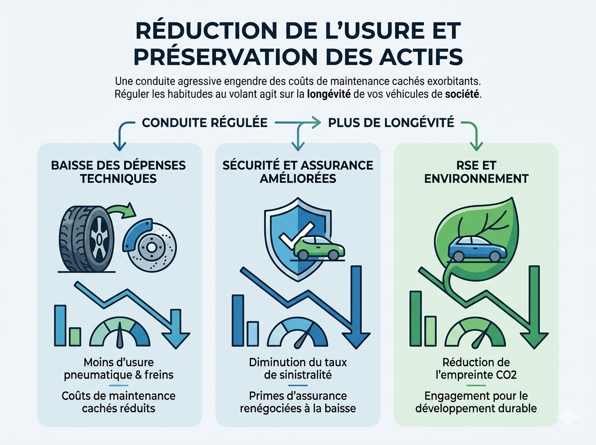 Réduction de l'usure et préservation des actifs